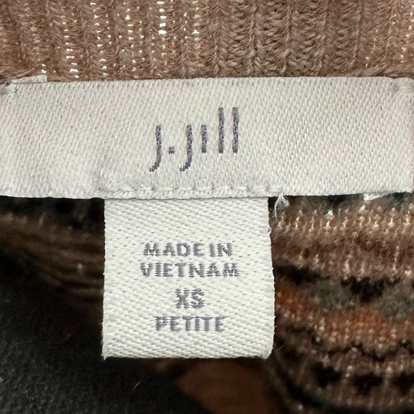 J. Jill fair isle sweater - Picture 2 of 2